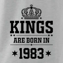 Kings are born in 1983