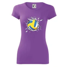 Volejbal lopta v triku Volejbal lopta v triku