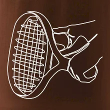 Tenisová raketa jedným ťahom