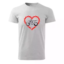 Moto srdce reťaz - enduro Moto srdce reťaz - enduro