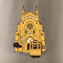 Mallorca - katedrála a električka