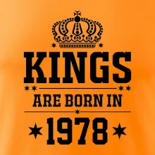 Kings are born in 1978 Kings are born in 1978