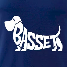 Basset nápis v tele