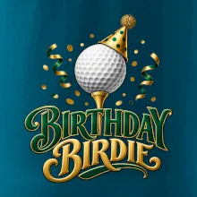 Narozeninové birdie s golfovým míčkem