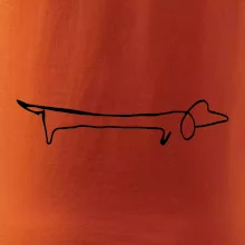 Jazvečík - kreslený