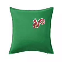 Folklór na prsníku veverička