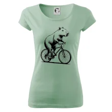 Kapybara na kole černá