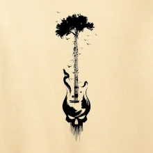 Gitara strom a lebka