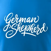 German shepherd - nápis okrasny - nápis okrasný