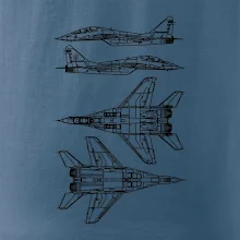 Mig 29 Fulcrum - obrys