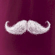 Mustache fúzy kreslené