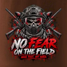Lebka bojovníka – No Fear paintball