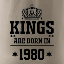 Kings are born in 1980