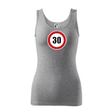 Dopravná značka - obmedzenie rýchlosti 30