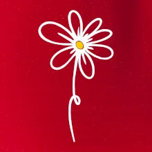 Kopretina - dole na výšku