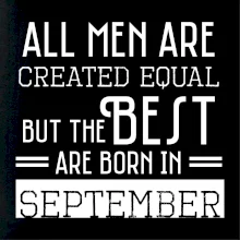 All men are created equal september
