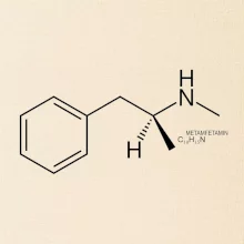 Molekulárna štruktúra pervitín