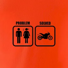 Problém cestná motorka