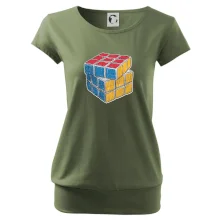 Rubikova kocka kreslená