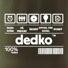 Čiarový kód - dedko