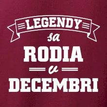 Legendy sa rodia v decembri