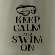 Keep calm and swim on