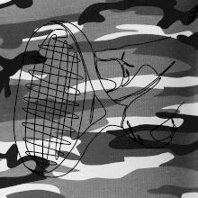 Tenisová raketa jedným ťahom