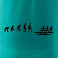 Evolúcia veslovanie 3 ľudia