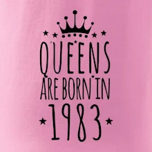 Queens are born in 1983 Queens are born in 1983