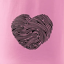 Odtlačok prsta srdce Odtlačok prsta srdce