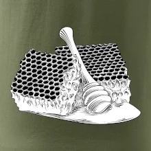 Plást s medom Plást s medom