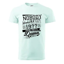 Nobody is perfect - Vlastný ročník