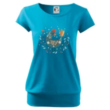 Folklór - sliepky s margarétkami Folklór - sliepky s margarétkami