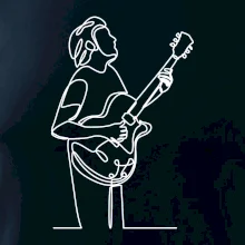 Gitarista jedným ťahom