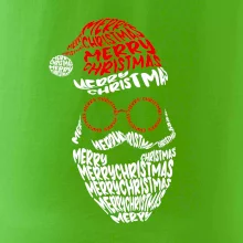 Merry Christmas obličej