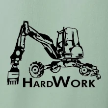 Hard Work kráčajúce rýpadlo