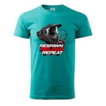 Paintballová maska – Respawn, Reload, Repeat