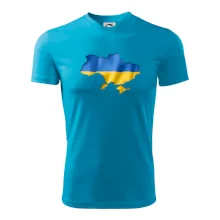 Ukrajina vlajka mapa Ukrajina vlajka mapa