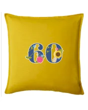 Kvetinové číslo kreslené - 60