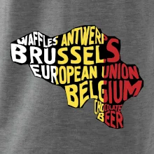 Mapy - názvy miest - Belgicko