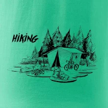 Hiking - obrázok kreslený
