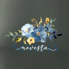 Nevesta kvety modré