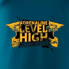 Motocross adrenaline level high