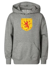 Škótsky lev na hrudi