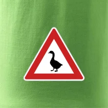 Dopravná značka - Pozor hus