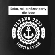 K vode - kotva (vlastný nápis) K vode - kotva (vlastný nápis)