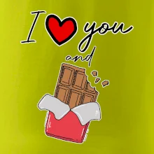 I love you and chocolate I love you and chocolate
