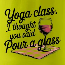Yoga class Vine