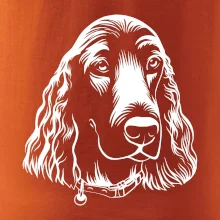 Kokeršpaniel - hlava kreslená