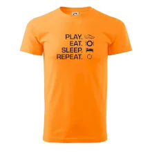 Play Eat Sleep Repeat fotbal Play Eat Sleep Repeat fotbal